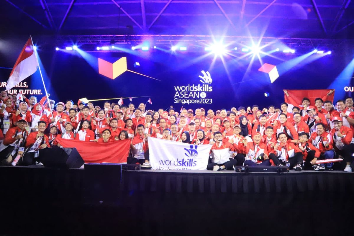 Indonesia Juara Umum The 13th Worldskills ASEAN 2023
