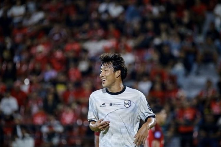 Pemain RANS Nusantara FC asal Jepang yang bermain di Liga 1 2023-2024, Mitsuru Maruoka.