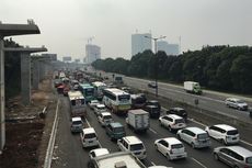 Jumat Pagi, Tol Jakarta-Cikampek Padat