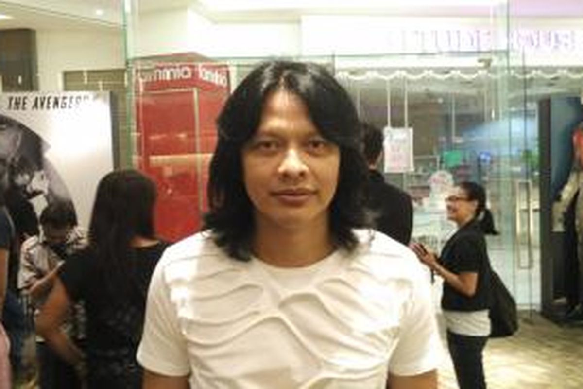 Armand Maulana diabadikan saat dijumpai di XXI Mall Kota Kasablanka, Jakarta Selatan, Rabu (15/7/2015).