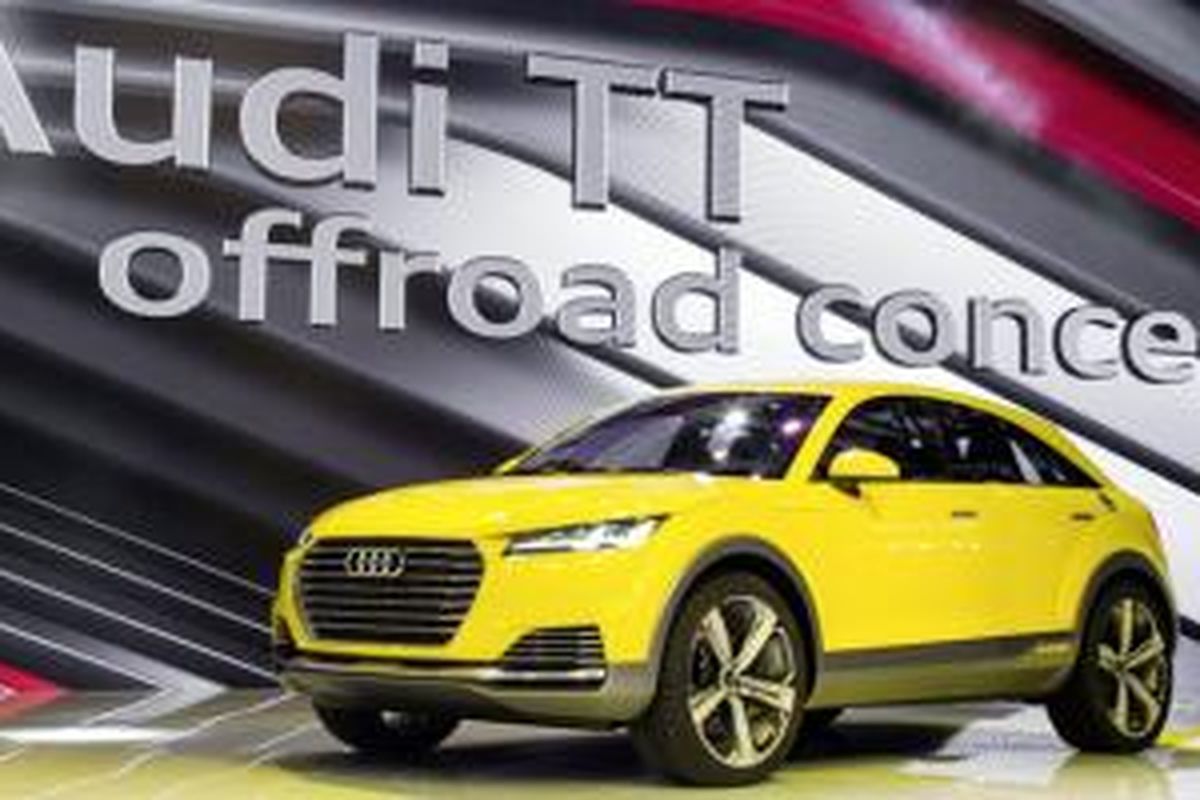 Audi TT Offroad Concept di Beijing Motor Show 2014