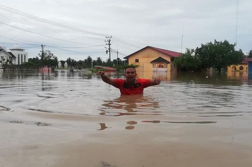 Sejumlah Kawasan Terisolasi Banjir, Aceh Utara Tetapkan Status Bencana Daerah