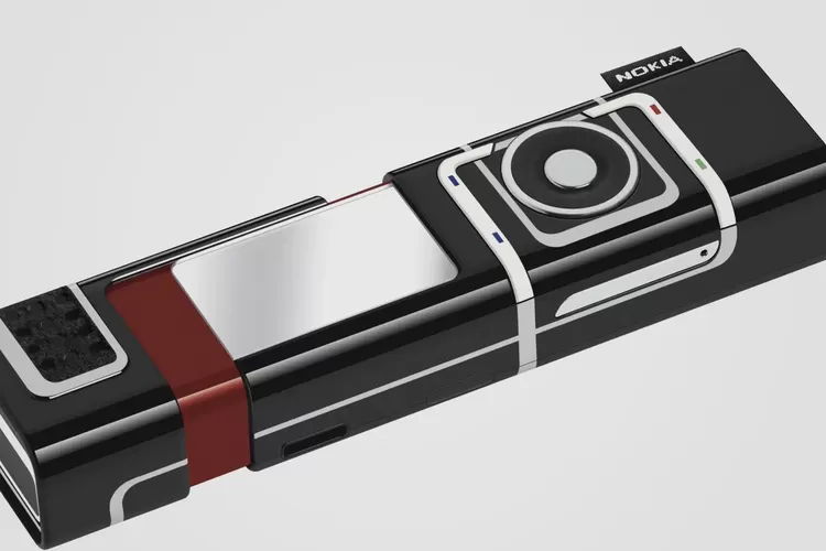 Nokia 7280 mengusung desain kotak persegi panjang, mirip dengan lipstik. 