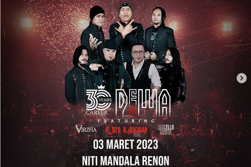 Konser Dewa 19 di Bandung 2023: Info Tiket, Lokasi, dan Jadwal Acara