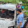 Mobil Bermuatan 50 Tabung LPG 3 Kg Hangus Terbakar di Pacitan