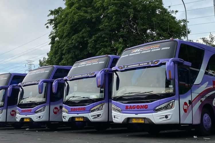 Bus Bagong melayani rute Surabaya- Ambulu