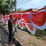 Cerita Dede Penjual Bendera di Malang, Berasal dari Jabar dan Menetap Selama Sebulan