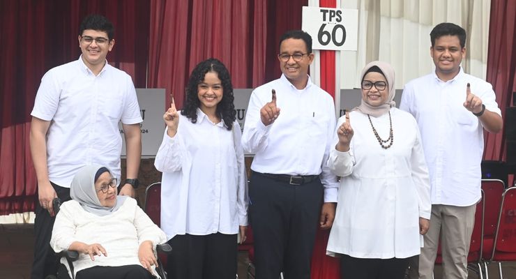 Anies Menang di 4 TPS Sekitar Rumahnya