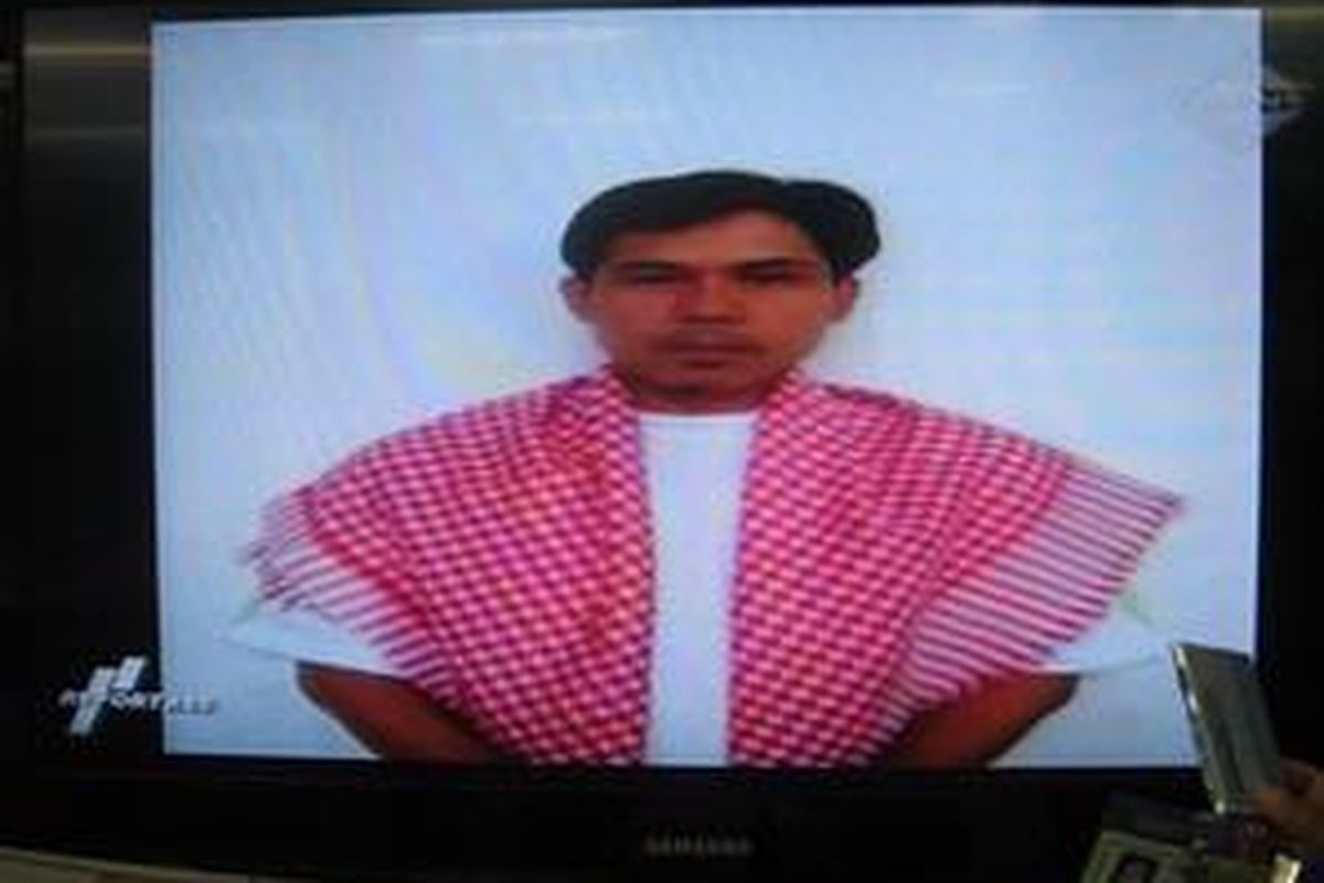 Munarman bicara lewat rekaman video yang disiarkan lewat stasiun TransTV. 