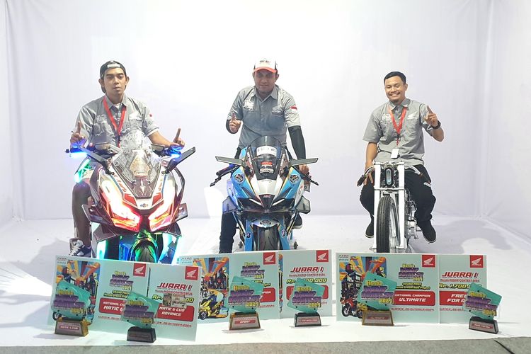 Tiga juara nasional HMC 2024