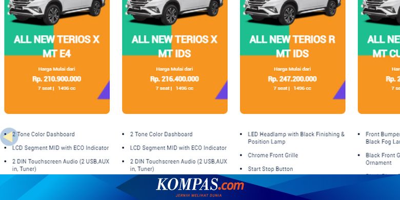 Muluncur 17 September, Daihatsu Terios Punya Fitur Idling Stop - Vimarsana News