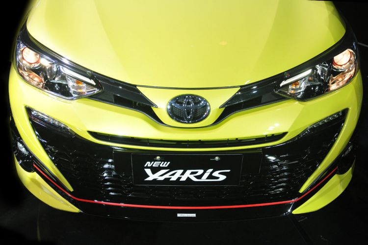Tampang Toyota New Yaris 2018.