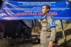 Timbulkan Bau Tak Sedap di Kawasan Wisata Lembang, Pengolahan Sampah Ilegal Disegel Satpol PP Bandung Barat