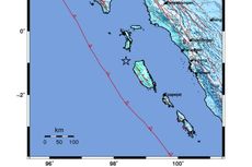 Gempa Bumi Magnitudo 6,1 Guncang Mentawai, Terasa Hingga Padang dan Payakumbuh