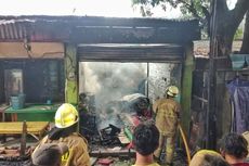 Warteg di Jatinegara Kebakaran, Diduga karena Gas Bocor