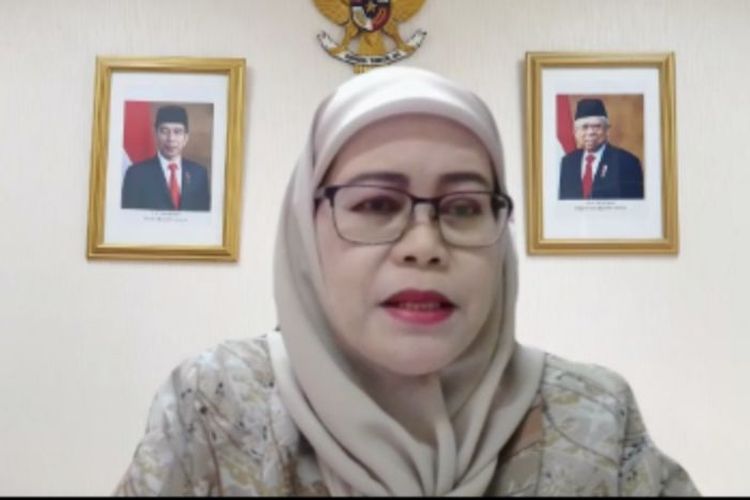 Direktur Penyediaan Tenaga Kesehatan, Kemenkes, Oos Fatimah menjelaskan dokter spesialis yang kurang di Indonesia dalam konferensi pers secara daring, Senin (26/6/2023). 