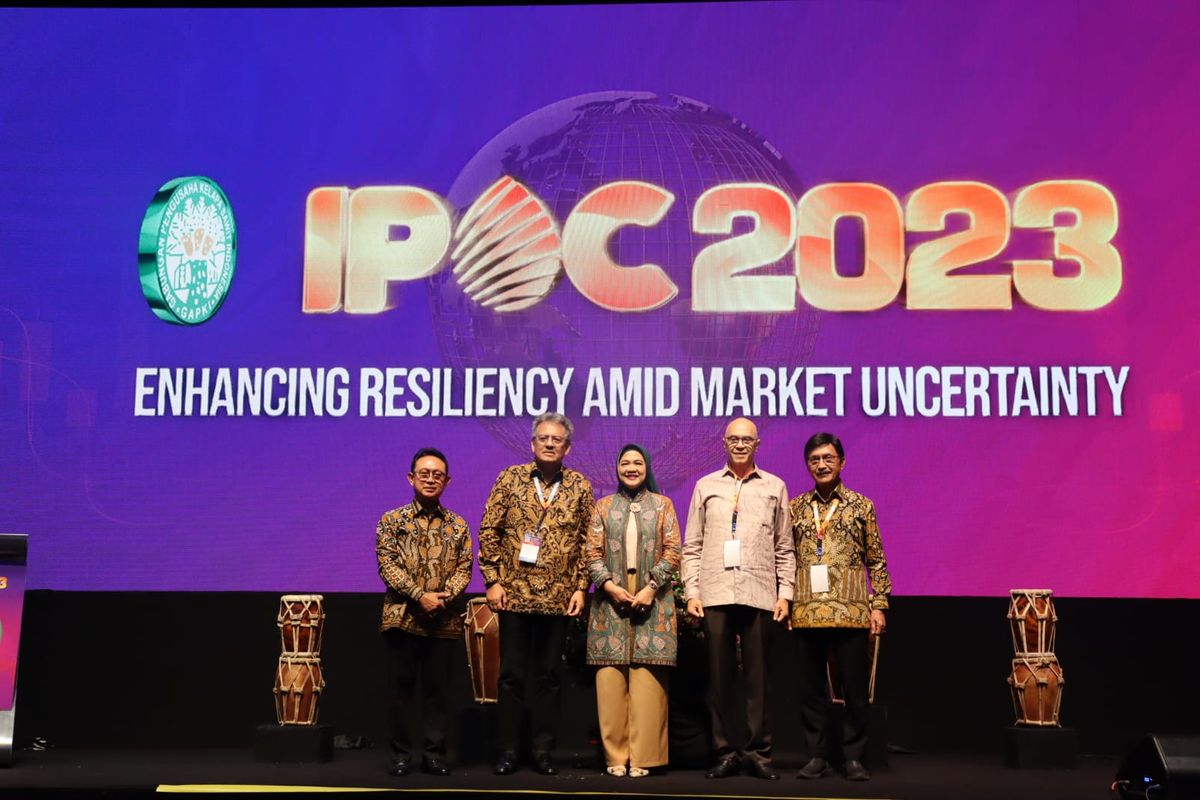 Gabungan Pengusaha Kelapa Sawit Indonesia (GAPKI) menggelar acara 19th Indonesian Palm Oil Conference and 2024 Price Outlook (IPOC 2023) di Bali, Rabu (1/11/2023) hingga Jumat (3/11/2023). 