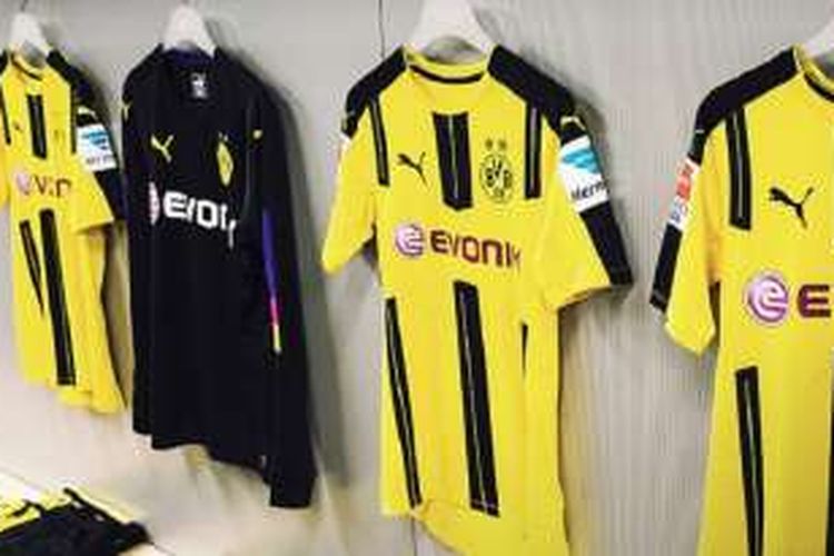 Borussia Dortmund merilis seragam kandang terbaru untuk musim kompetisi 2016-2017.
