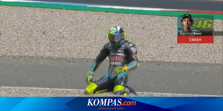 9 Seri Berjalan, Ini Catatan Buruk Valentino Rossi di MotoGP 2021 - Vimarsana News