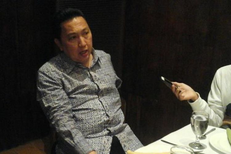 Direktur Utama PT Adaro Energy Tbk, Garibaldi Thohir di Plataran Dharmawangsa, Jakarta, Kamis (9/6/2016).