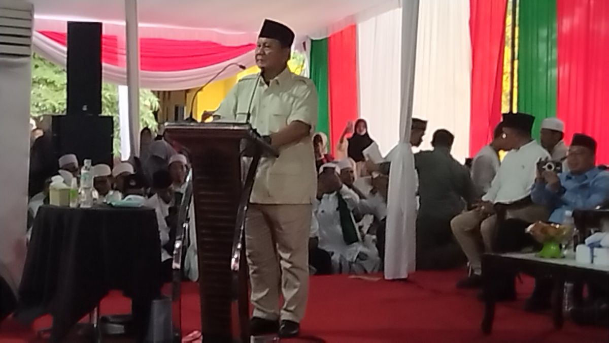 Prabowo Sebut Indonesia Negara Ekonomi Terbesar ke-16 di Dunia