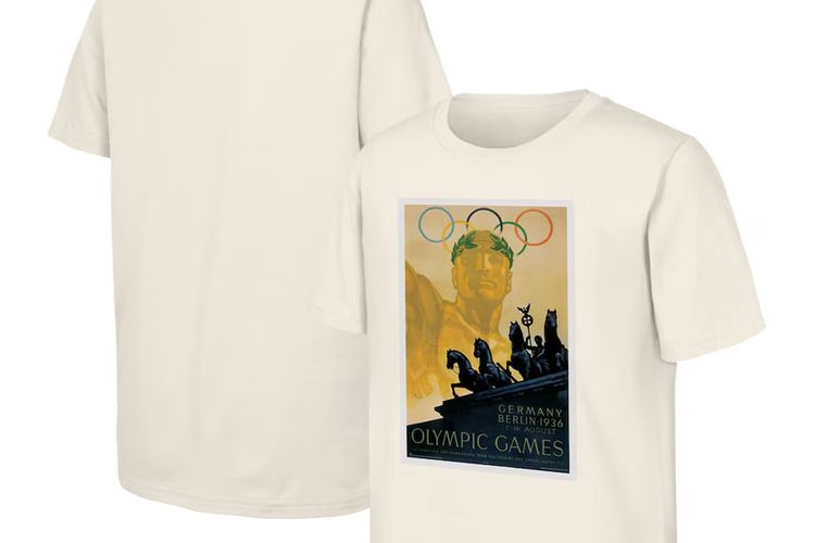 Kaos Resmi Olimpiade Dituding Propaganda Nazi, tapi Ludes Terjual