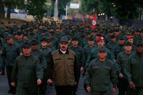 Maduro Perintahkan Angkatan Bersenjata Venezuela Waspadai Serangan dari Kolombia