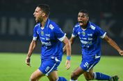 Hasil HT Persib Vs Persis 1-0: Luciano Guaycochea Cetak Gol, Lalu Kena Kartu Merah