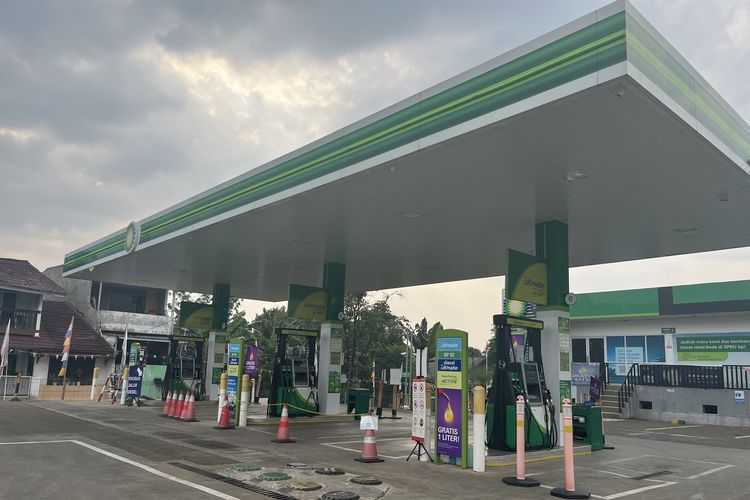 SPBU BP di Sawangan, Depok, Jawa Barat