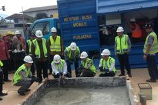 Basuki Resmikan Pembangunan Jembatan Layang Antapani Bandung