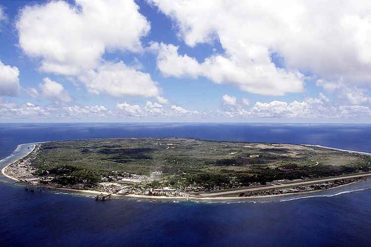 Negeri kecil Nauru yang kini digunakan Australia sebagai pusat detensi pengungsi dan pencari suaka.