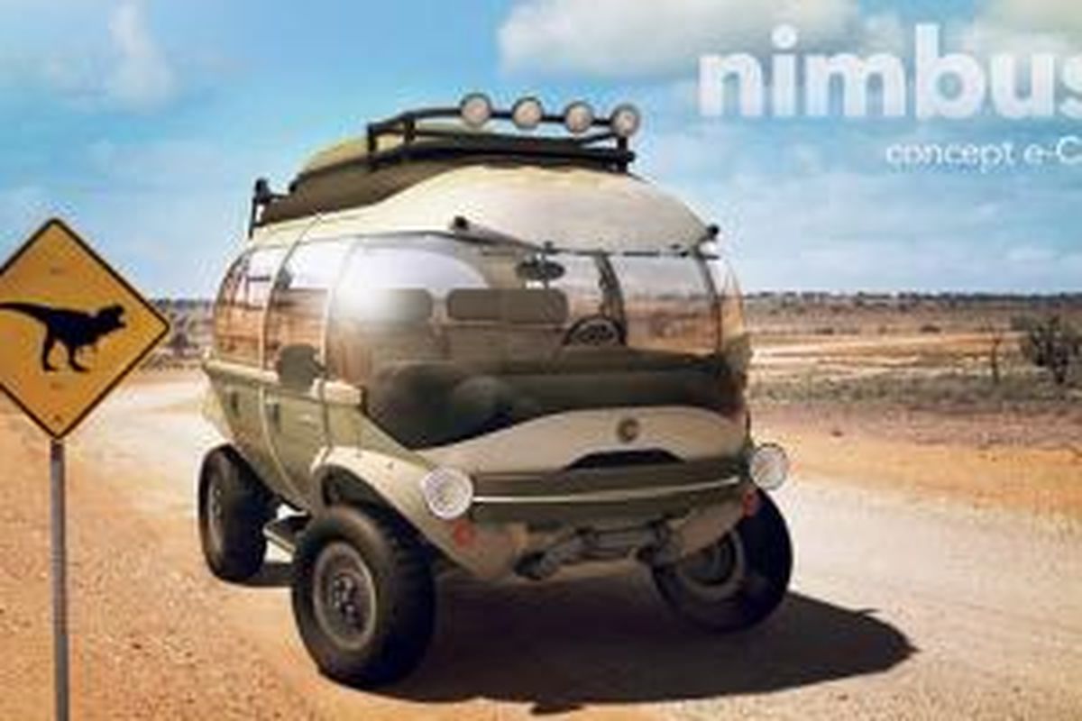 Nimbus Concept Car, berdesain unik yang mewujudkan banyak mimpi.