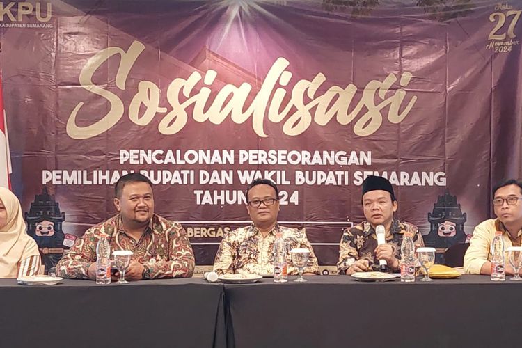 KPU Kabupaten Semarang mengadakan sosialisasi terkait pencalonan perseorangan dalam Pilkada 2024