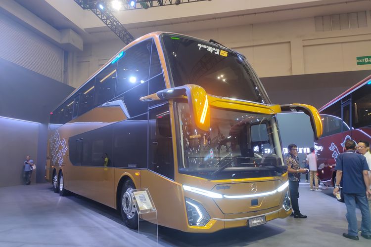 Bus baru PO Garuda Mas