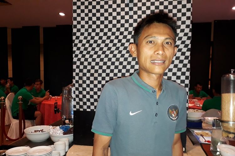 Kitman tim nasional Indonesia, Ade Ali. 