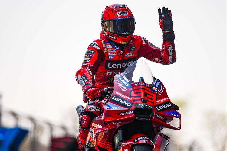 Hasil Sprint Race MotoGP Thailand 2025: Marquez Juara