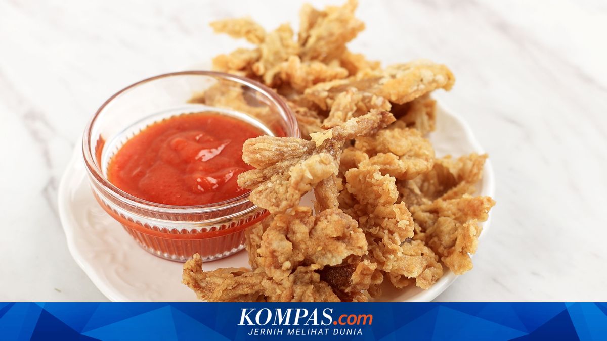Resep Jamur Tiram Crispy, Pakai Maizena agar Renyah Tahan Lama