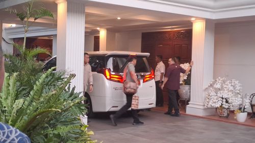 Prabowo Pantau Penetapan Pemenang Pemilu 2024 dari Kertanegara, Kaesang Hadir, Gibran Tidak