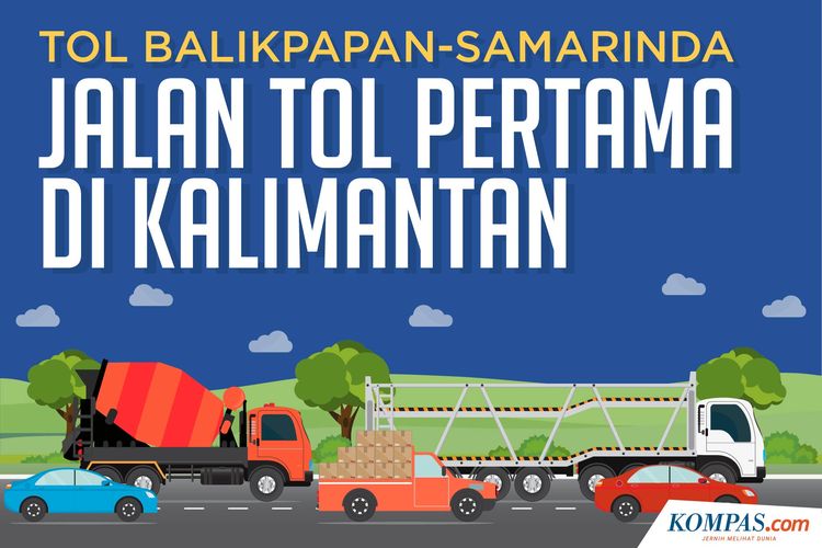 Jalan Tol Pertama di Kalimantan