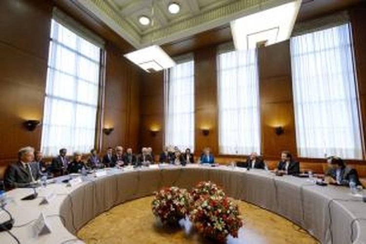 Pembicaraan untuk membahas program nuklir Iran dengan negara-negara utama dunia digelar di Geneva, Swiss selama dua hari.