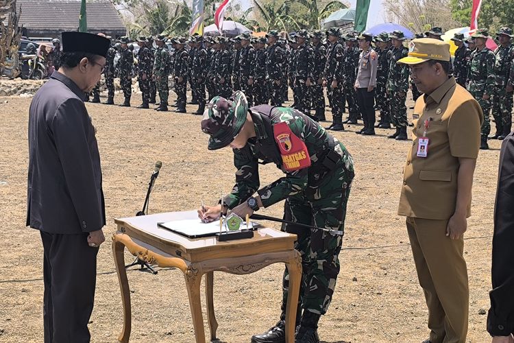 Program TMMD ke-30 di Pamekasan Dimulai, Pemkab Gelontorkan Dana Rp 2 Miliar