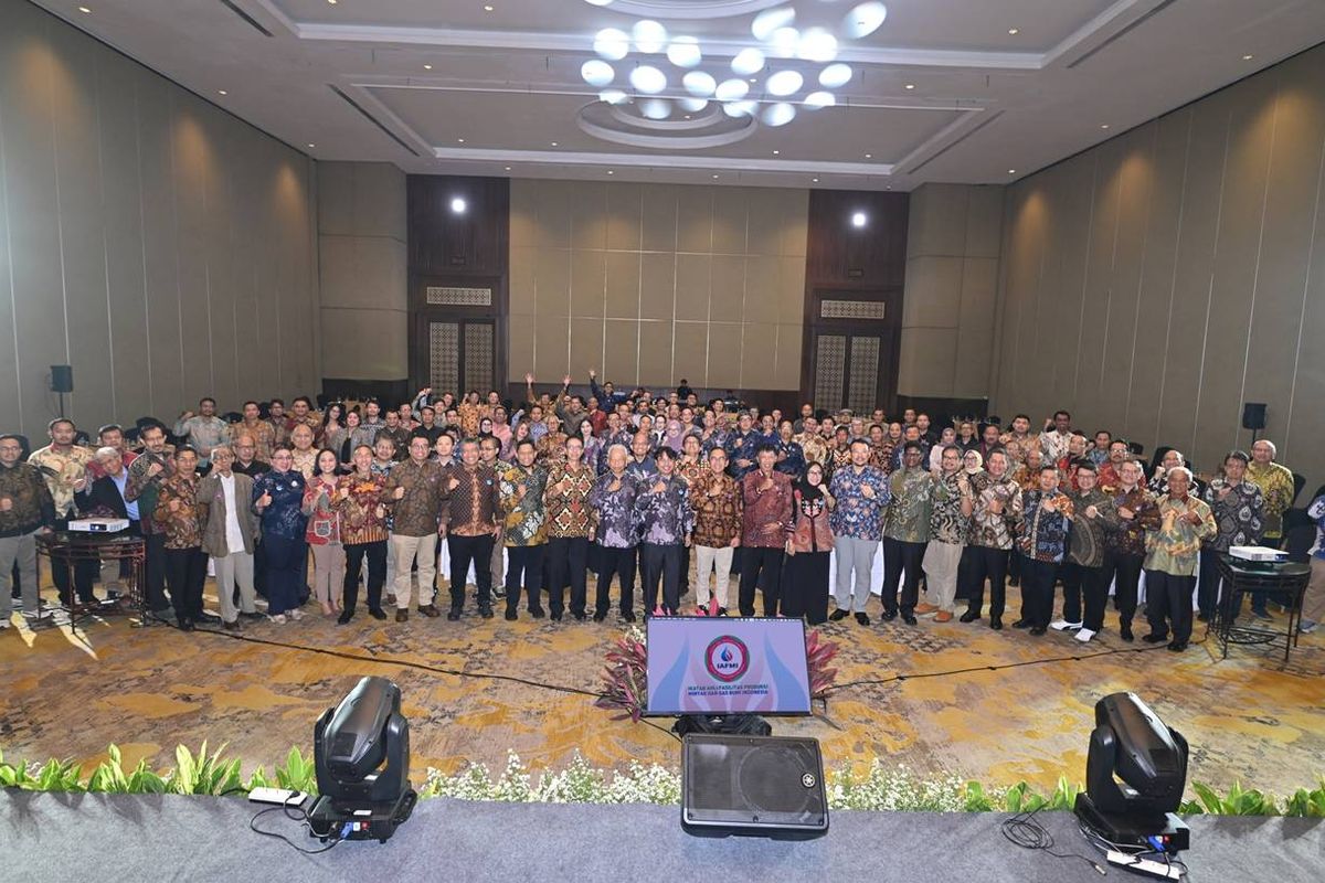 Kongres V IAFMI yang diselenggarakan di Hotel Sultan Jakarta, Jakarta Pusat, Sabtu (6/12/2025).