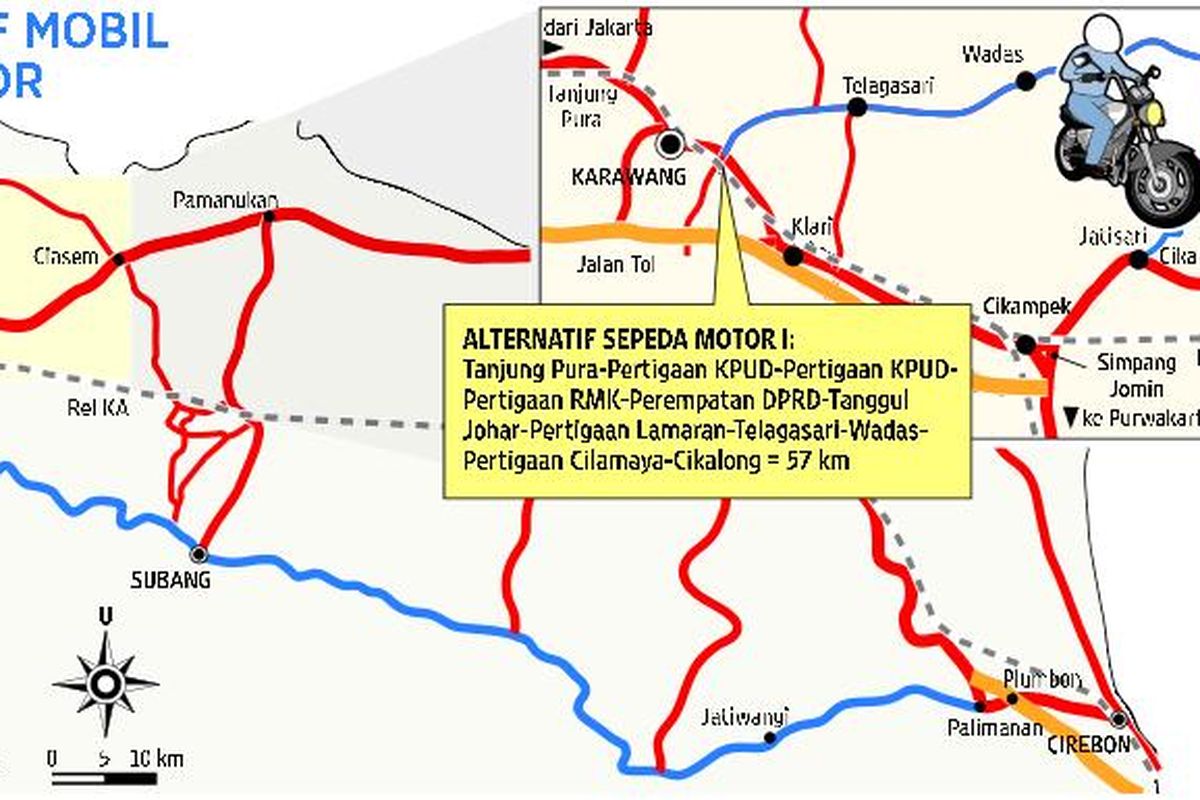 Skenario Kurangi Macet di Pantura