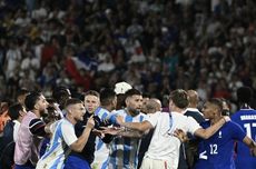 Thierry Henry Kesal Perancis-Argentina Ribut Usai Perempat Final Olimpiade