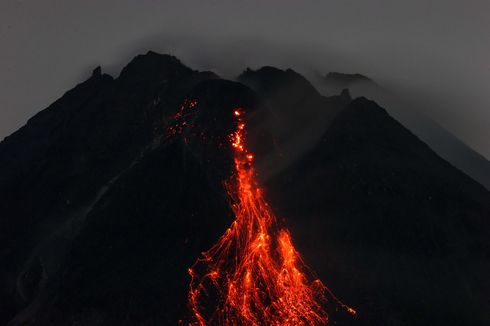 Gunung Merapi Kembali Keluarkan Awan Panas, Meluncur Sejauh 1.500 Meter