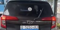 Viral Mobil Calya Pakai Stiker Biru ala Mobil Listrik, Sopir Terancam Pidana