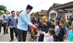 Jalankan Arahan Presiden, Bupati Lampung Selatan Borong Puluhan Lapak UMKM untuk Open House Lebaran