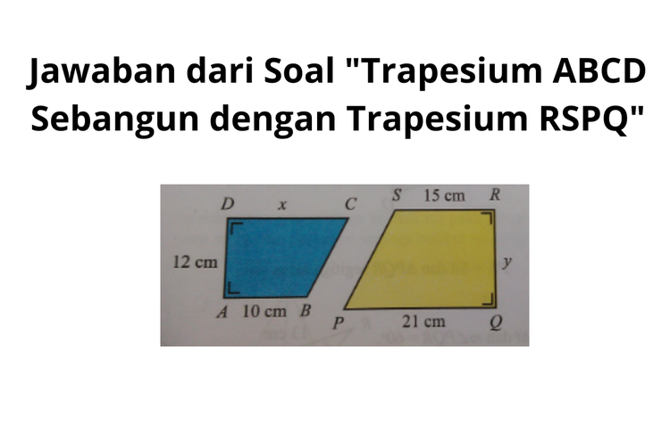 Trapesium adalah segiempat yang mempunyai dua dan hanya dua sisi yang sejajar.