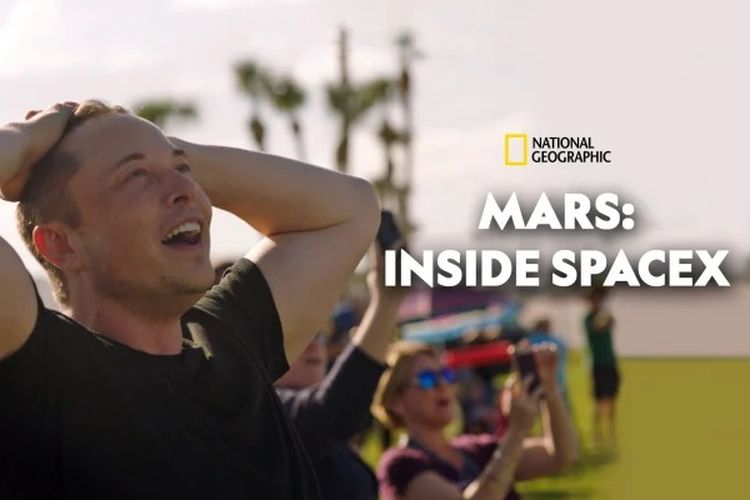 Film dokumenter Mars: Inside SpaceX (2019) menampilkan Elon Musk