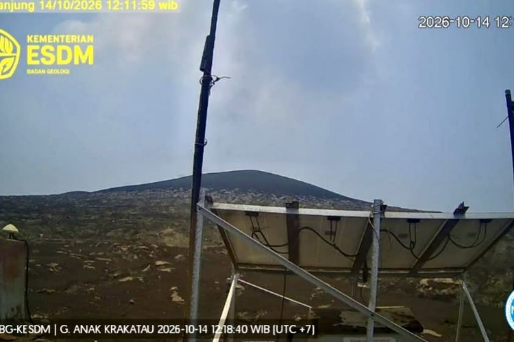 Kegempaan Menurun, Anak Krakatau Belum Lepas dari Status Siaga  